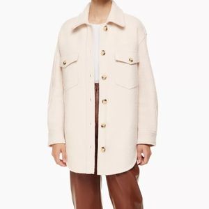 Wilfred Free/Aritzia Ganna Shirt Jacket XXS H Bone